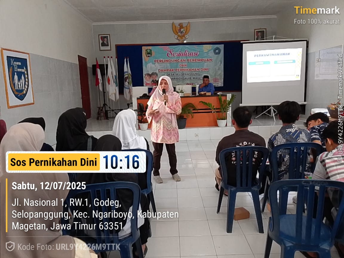 SOSIALISASI PERNIKAHAN DINI