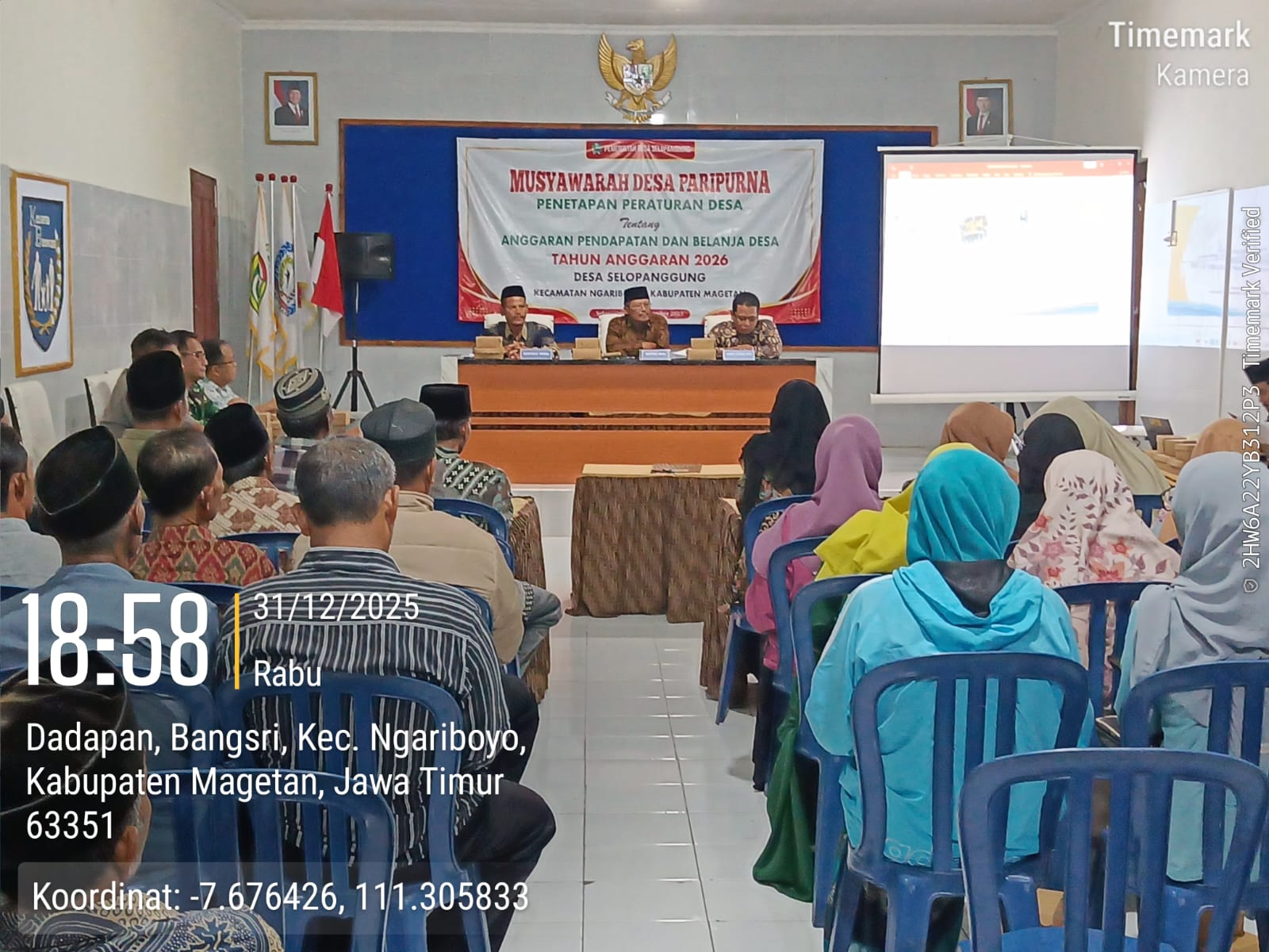 PENETAPAN APBDESA TAHUN ANNGARAN 2026 LANGKAH NYATA KEMANDIRIAN DESA